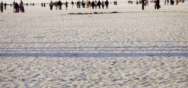 Over 3.50 lakh tourists arrived in Kutch Rann Utsav through over two months