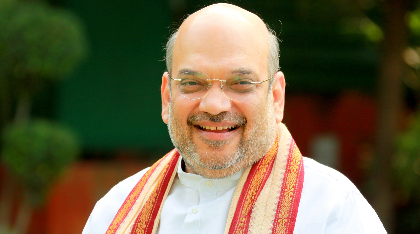 Amit Shah on yet another visit to his home state on April 6