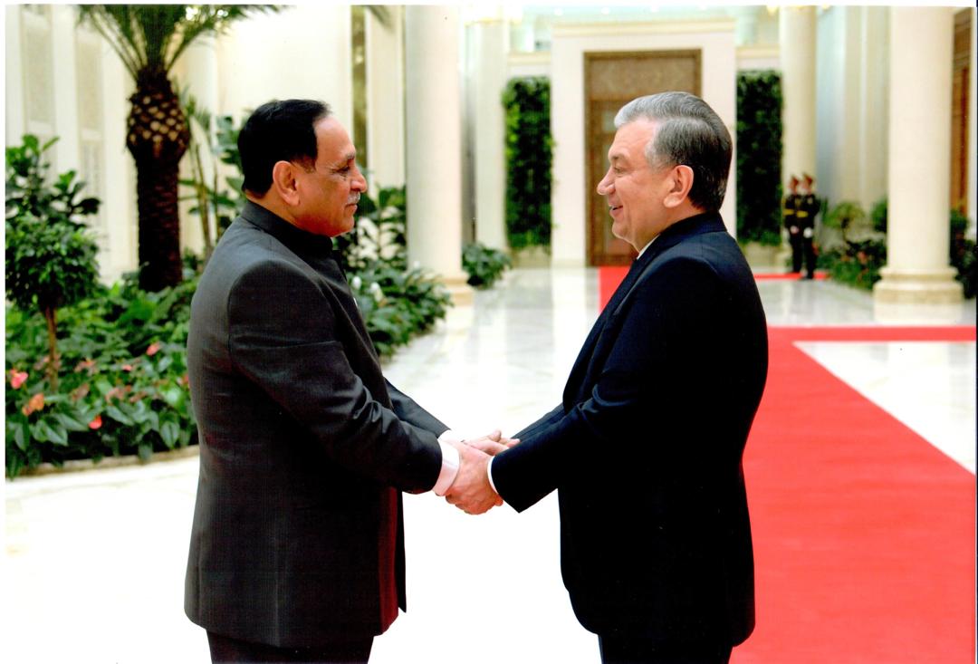 Gujarat CM calls on Uzbekistan President